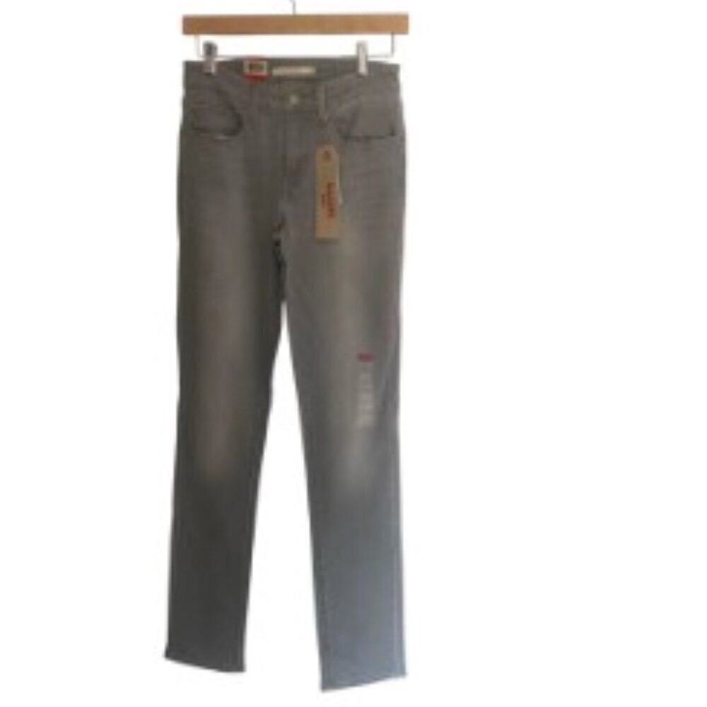 NWT Levi's Gray Mid Rise Skinny Jeans 27